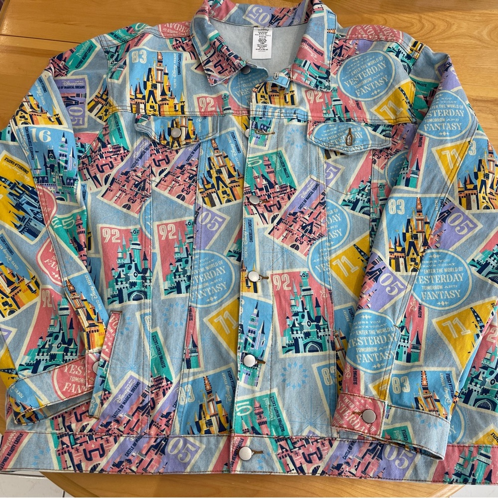 2022 Disney parks Jean jacket XXL - NWT